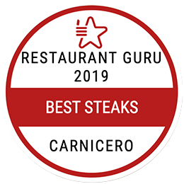 Carnicero Restaurant Guru Award